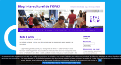 Desktop Screenshot of bloginterculturel.ofaj.org